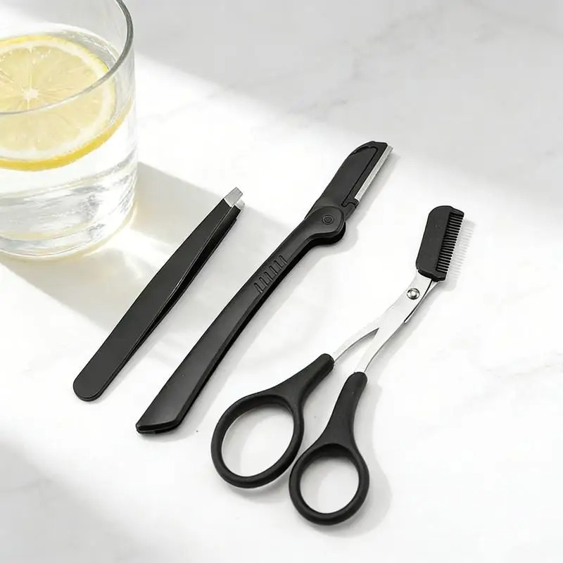 Men'S Grooming Eyebrow Shape - Kit per la rifinitura delle sopracciglia