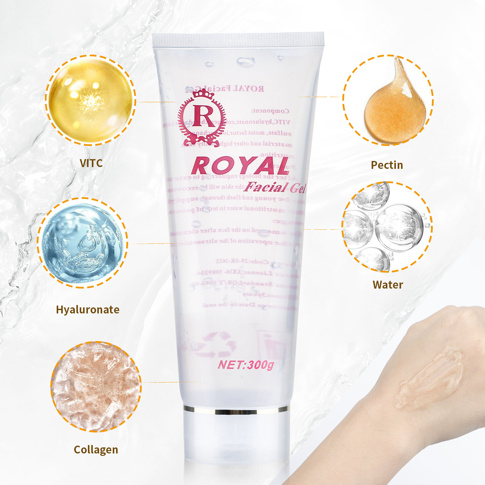Men'S Grooming Gel - 1 pz gel rinfrescante da utilizzare