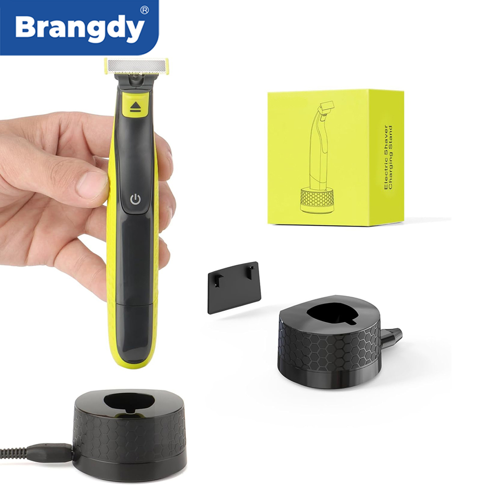 Electric Shaver Rotary - Base di ricarica a parete Brangdy,
