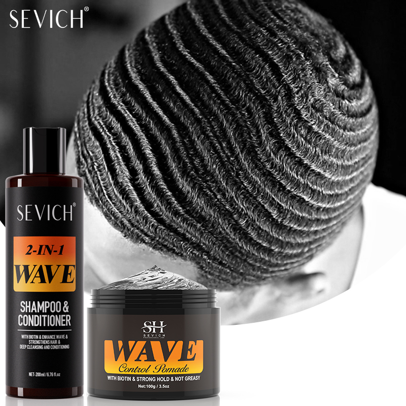 Men'S Grooming Gel - Kit shampoo pomata per il controllo