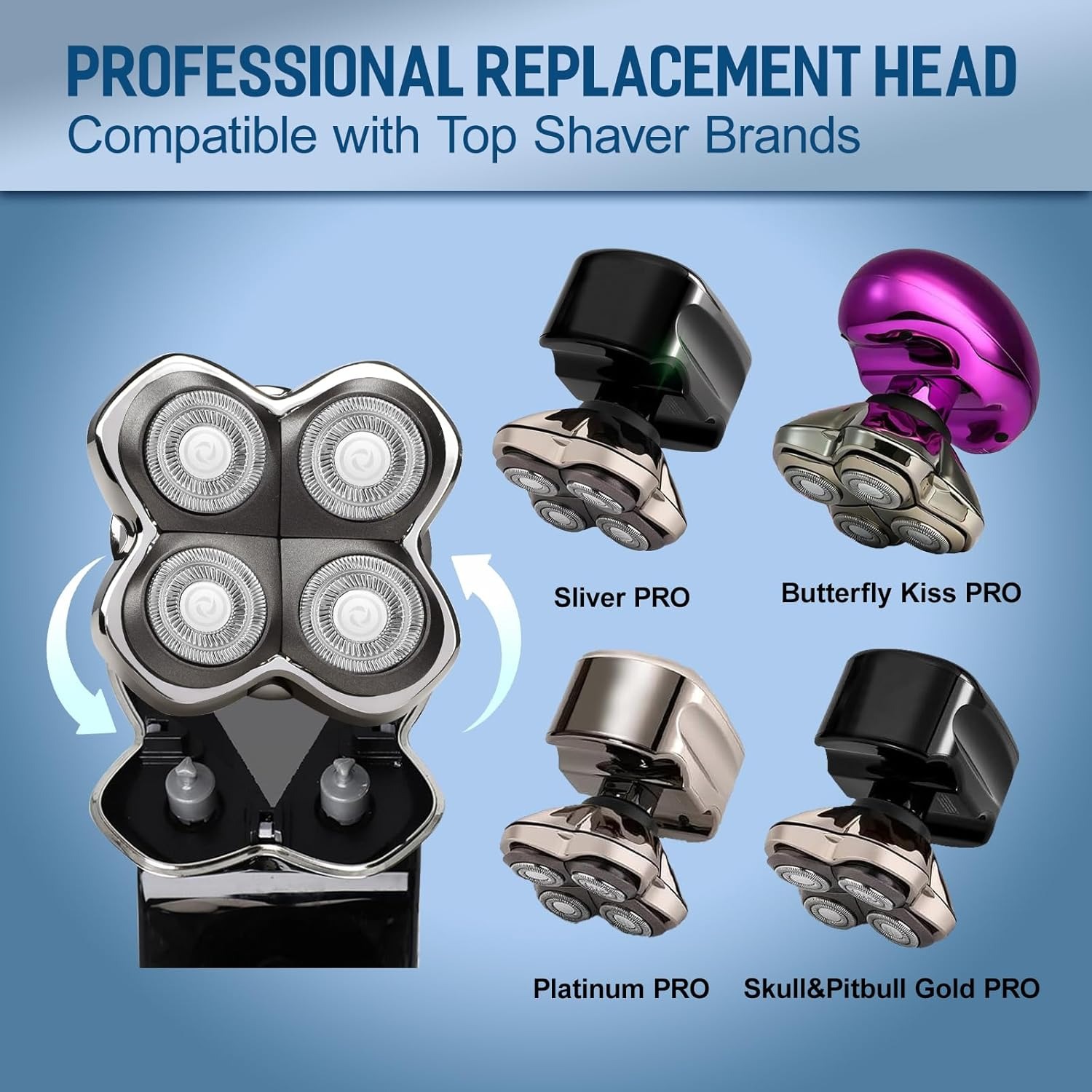 Lame di ricambio per rasoio, 4 - Electric Shaver Rotary recensione e prezzo
