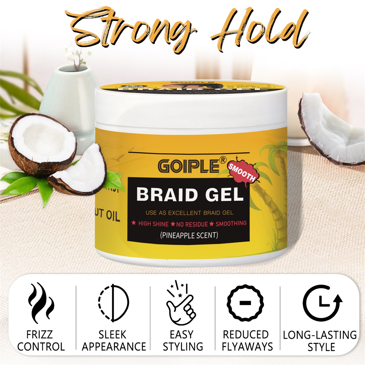 Gel per trecce effetto lucido, - Men'S Grooming Gel recensione e prezzo
