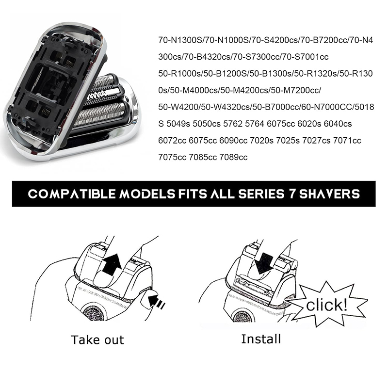 Testina di ricambio per rasoio - Electric Shaver Rotary recensione e prezzo