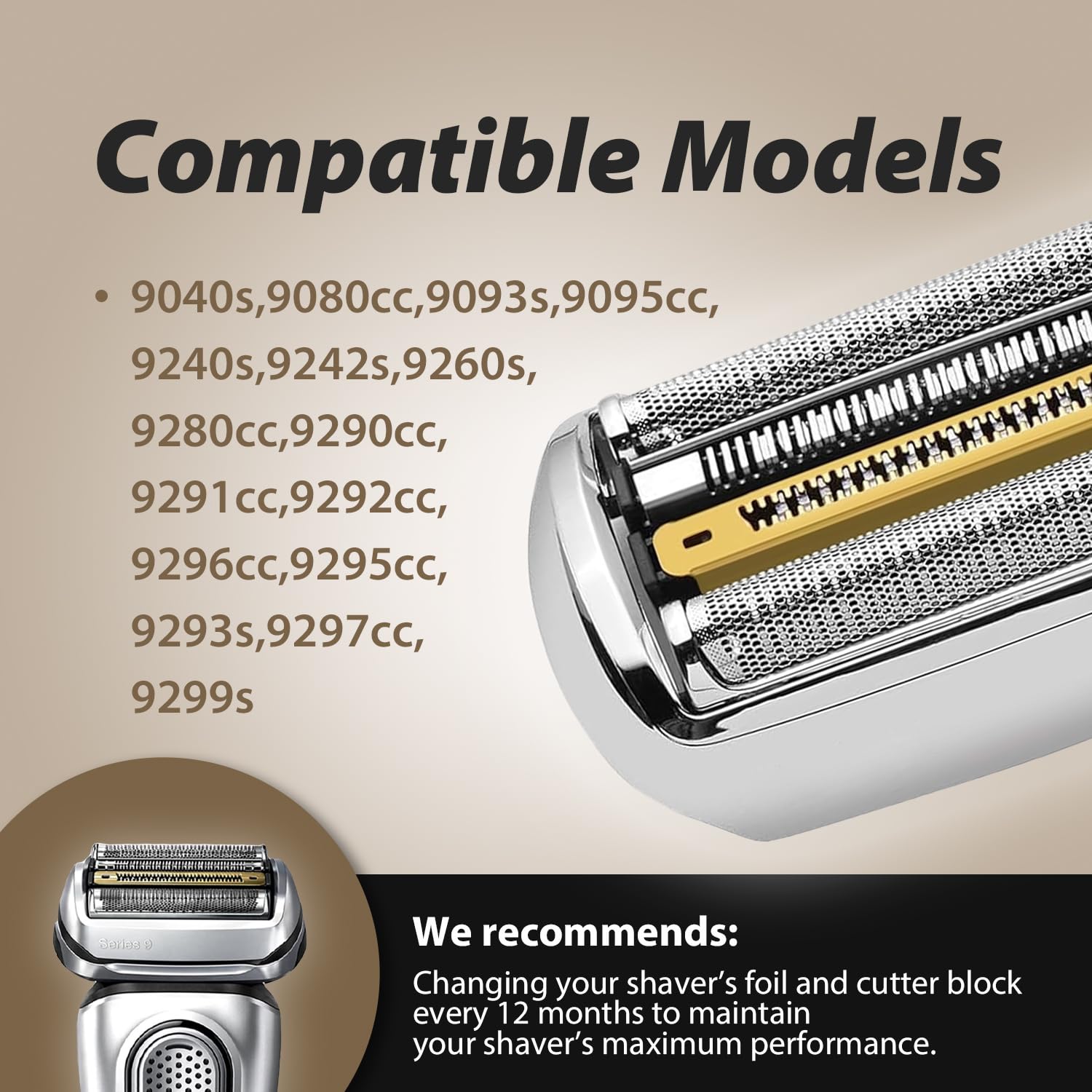 Nuova Testina di Ricambio 92S  - Electric Shaver Rotary recensione e prezzo
