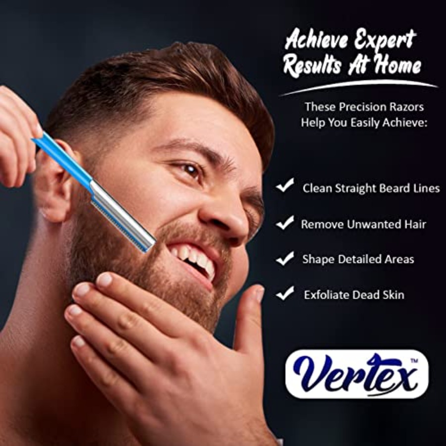 Rasoio per Modellare la Barba, - Men'S Grooming Eyebrow Shape recensione e prezzo