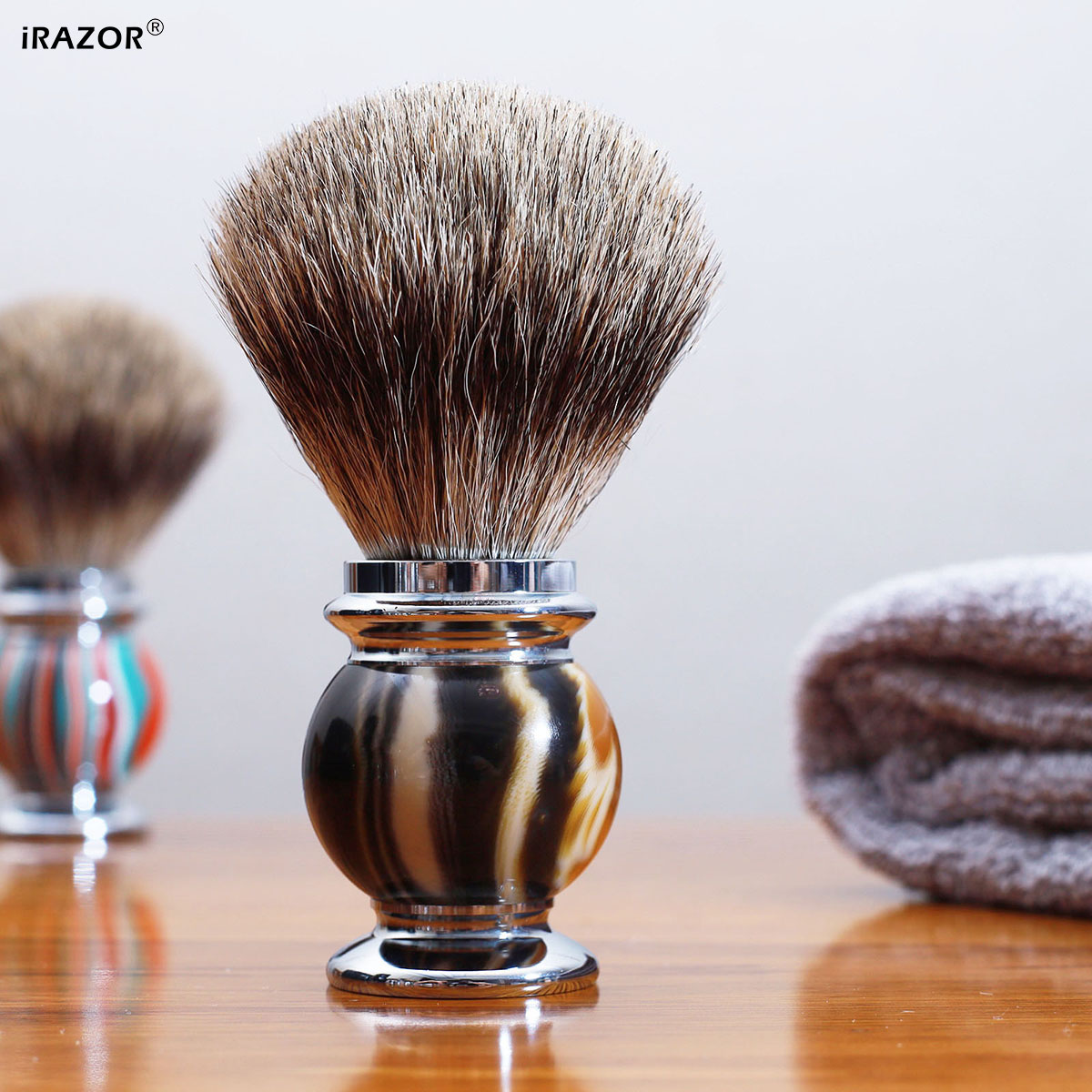 Pennello da Barba iRAZOR Silve - Men'S Grooming Product recensione e prezzo