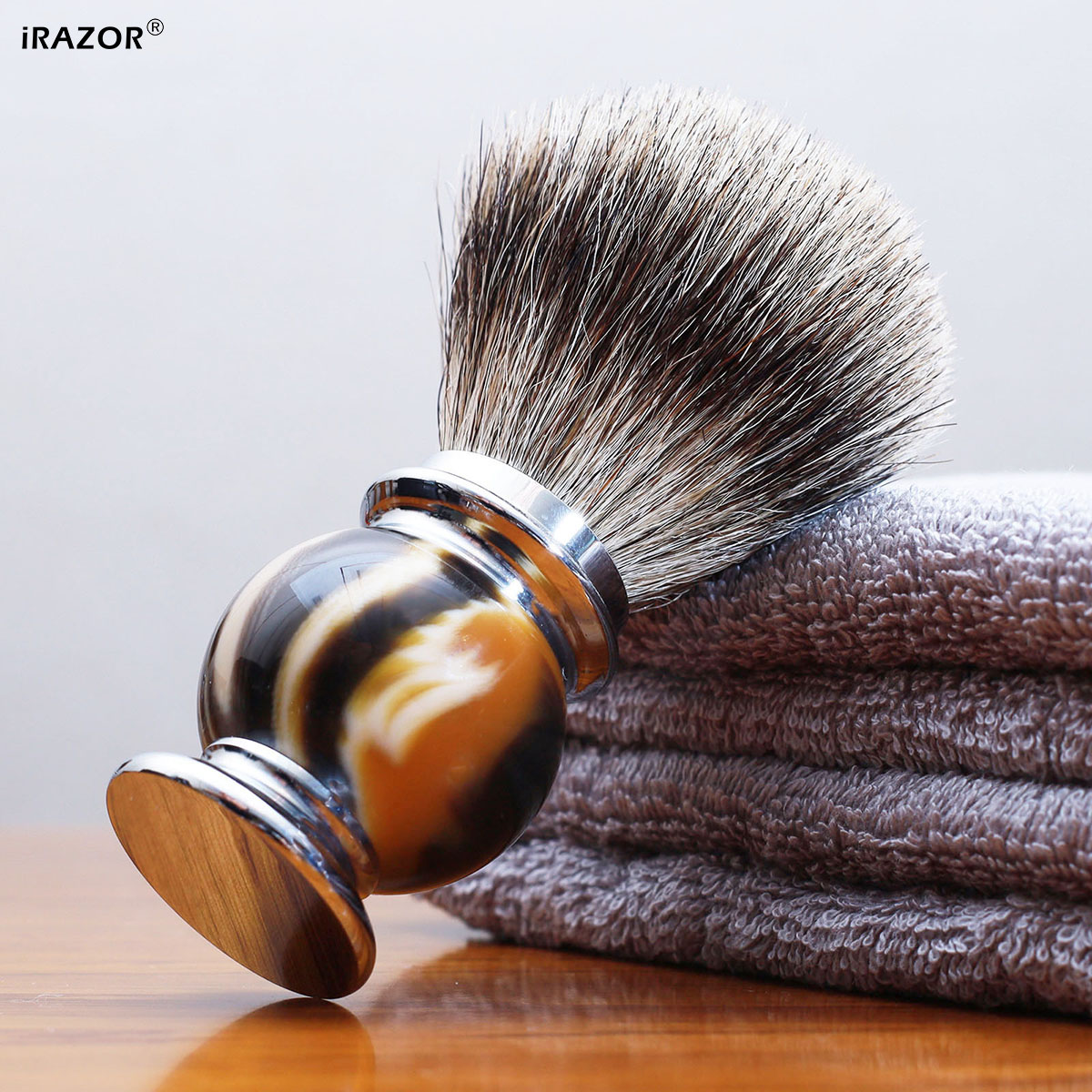 Pennello da Barba iRAZOR Silve - Men'S Grooming Product recensione e prezzo