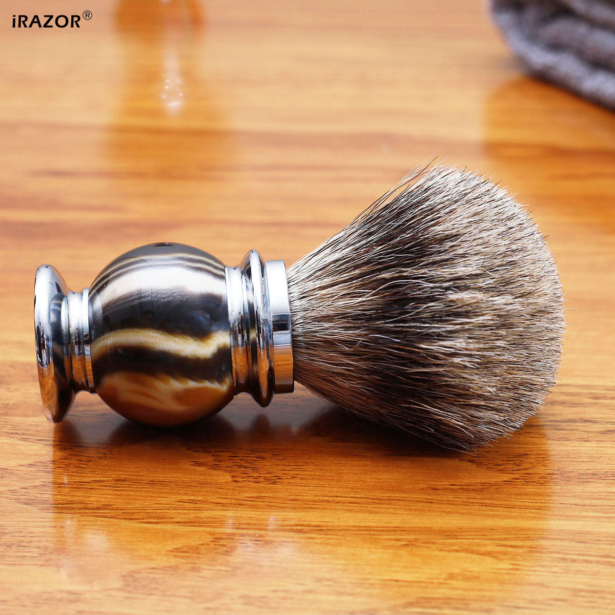 Pennello da Barba iRAZOR Silve - Men'S Grooming Product recensione e prezzo