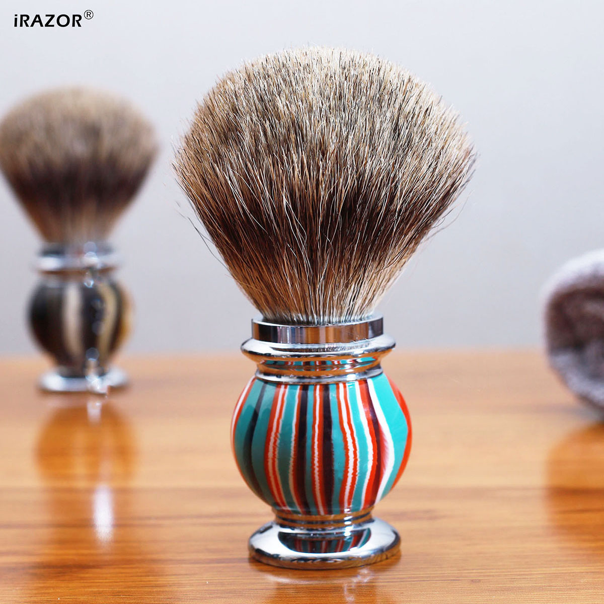 Pennello da Barba iRAZOR Silve - Men'S Grooming Product recensione e prezzo