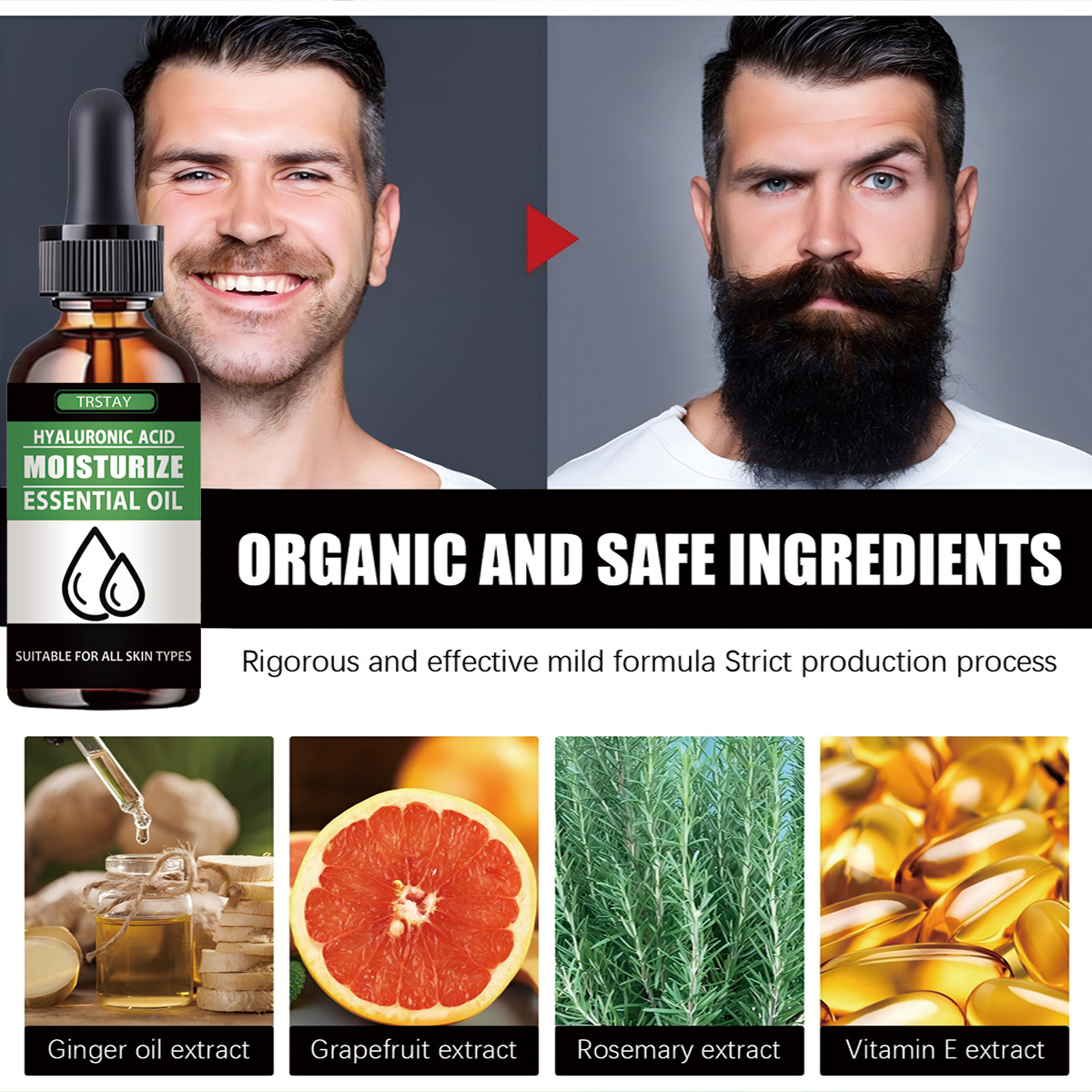 100% naturale accelera i peli  - Men'S Grooming Product recensione e prezzo