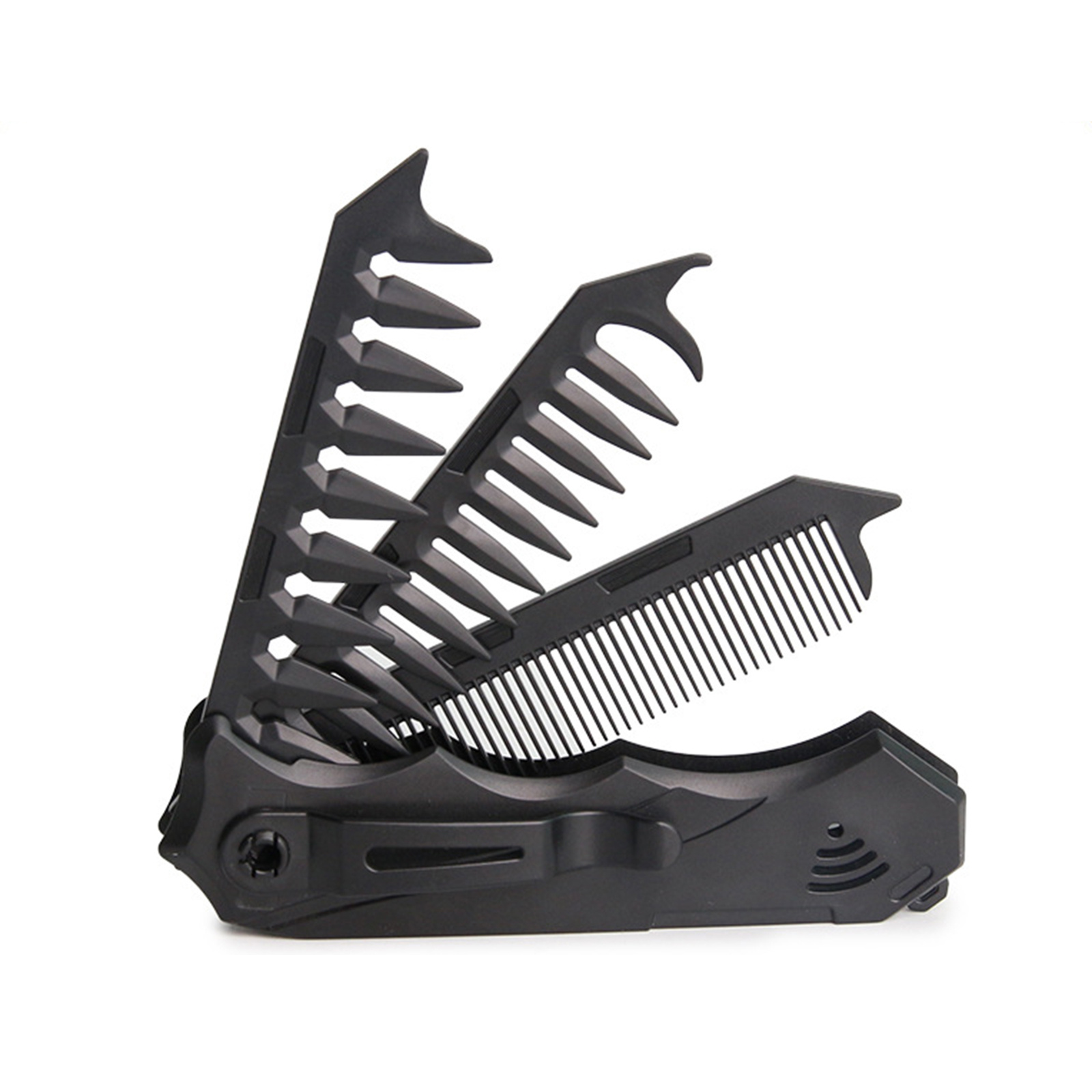 Pettine pieghevole a doppio de - Men'S Grooming Product recensione e prezzo
