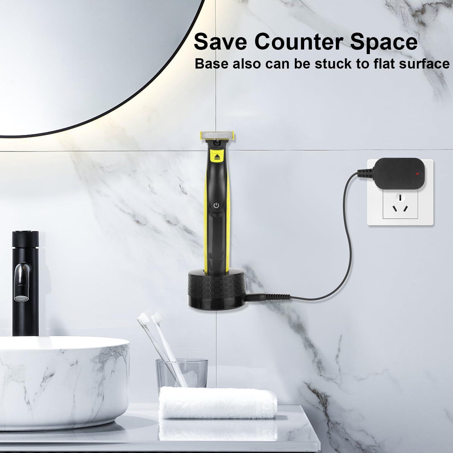 Base di ricarica a parete Bran - Electric Shaver Rotary recensione e prezzo