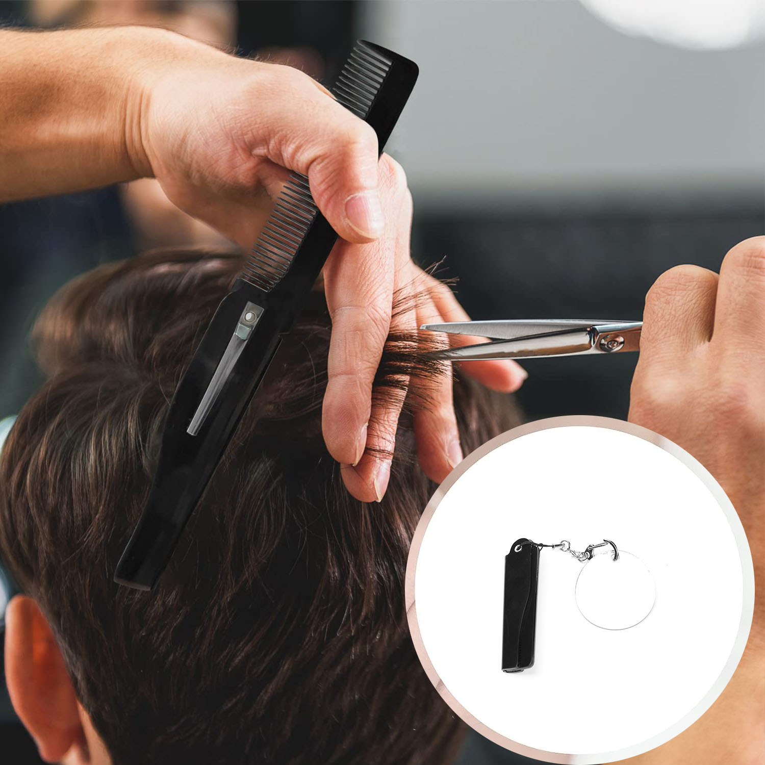Pettine per barba pieghevole p - Men'S Grooming Tool recensione e prezzo