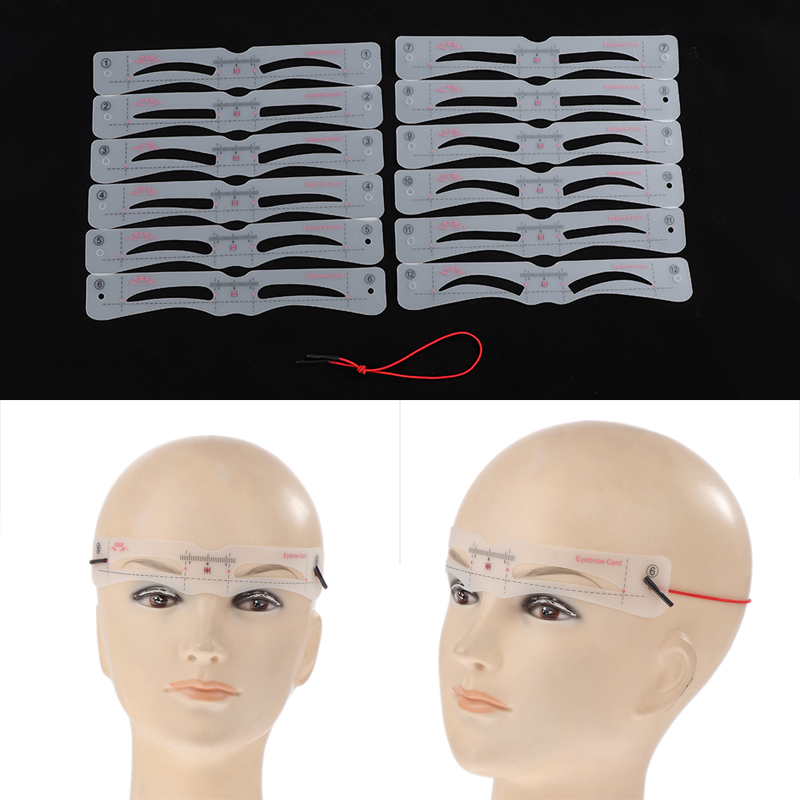 Set di Stencil per sopraccigli - Men'S Grooming Eyebrow Shape recensione e prezzo