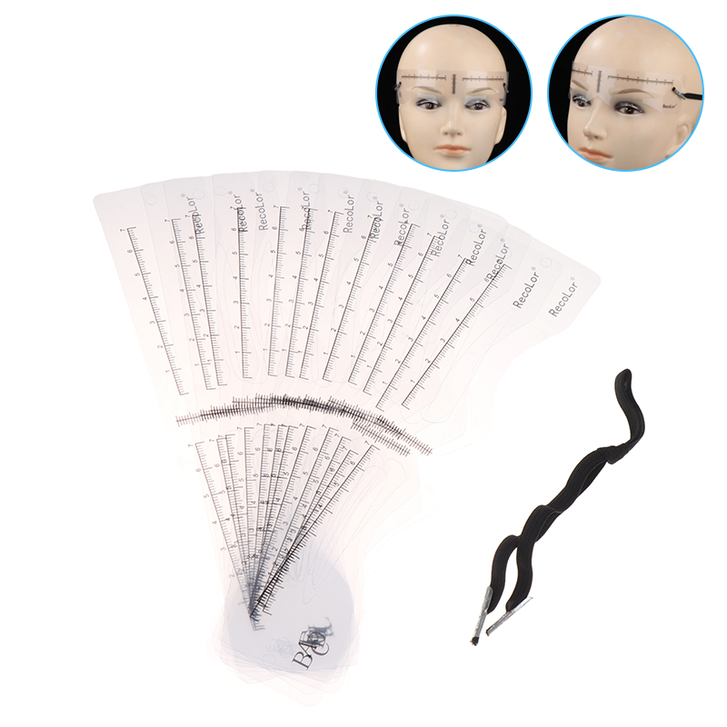 Set di Stencil per sopraccigli - Men'S Grooming Eyebrow Shape recensione e prezzo