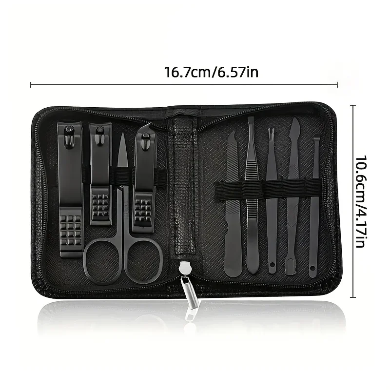 Set Manicure e Pedicure 9 in 1 - Men'S Grooming Tool recensione e prezzo