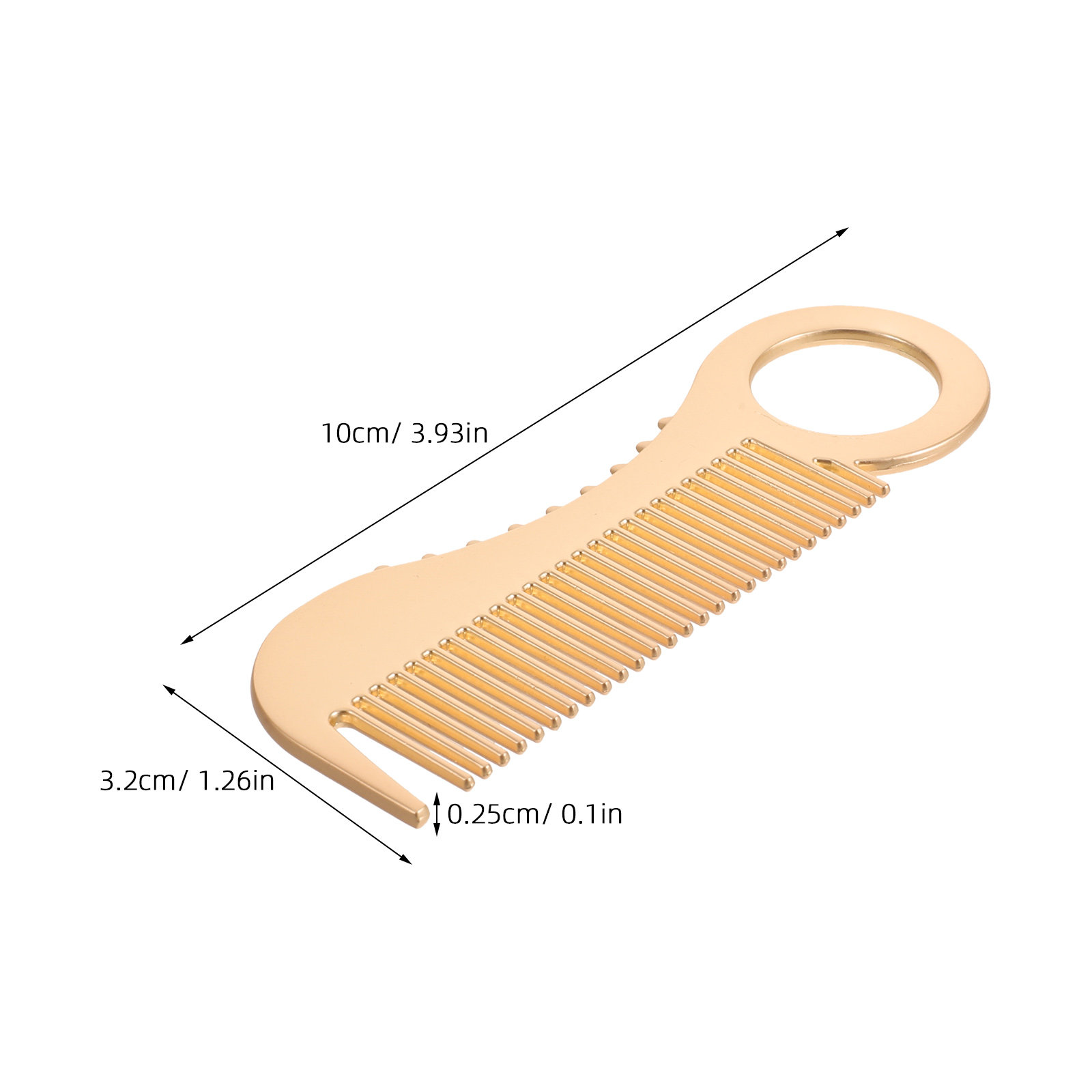 Mini Pettine Tascabile da Uomo - Men'S Grooming Tool recensione e prezzo